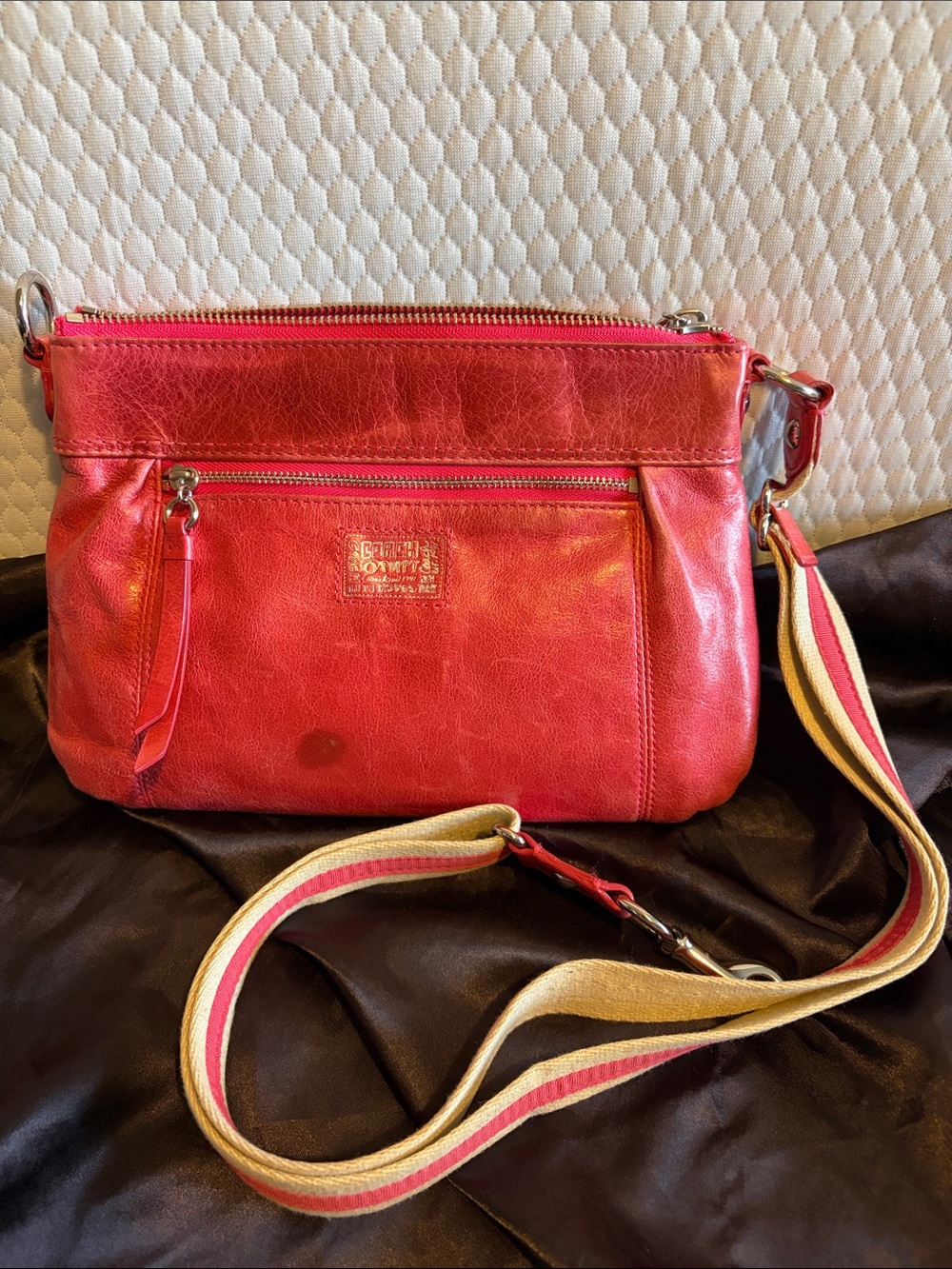Coach poppy crossbows bag